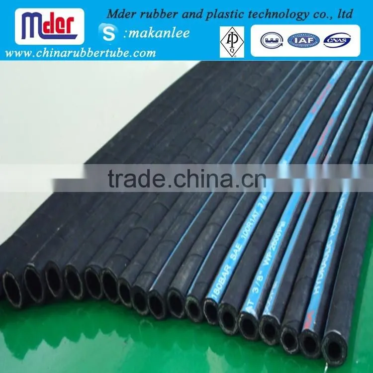 SAE 100 R1AT R2AT two steel wire braided high pressure water hose