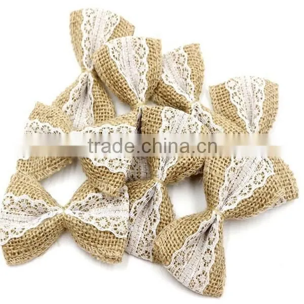 Direct Factory Price high quality jute curling ribbon bow