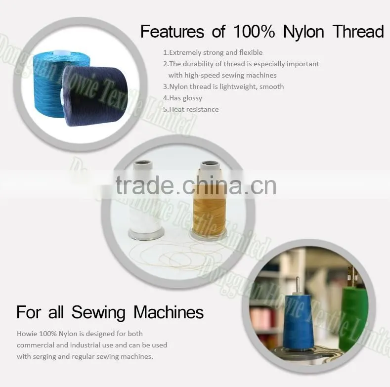 fishing nylon thread 210d 3 raw material for sewing