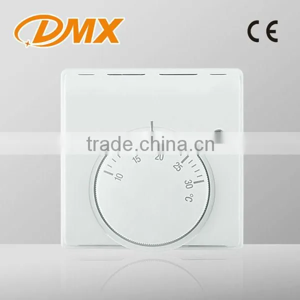 Mechanical room temperature controller for central air conditioner