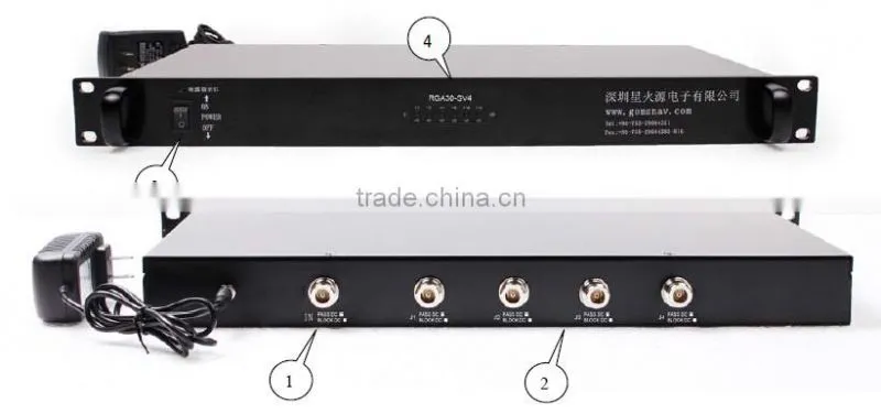 GPS repeater four-system satellite signal indoor coverage