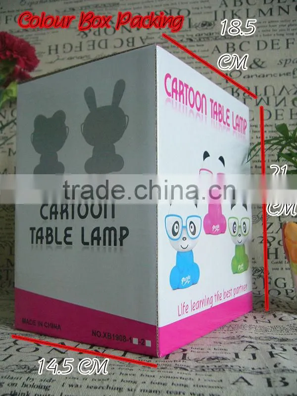 2014 Hot Sale Popular cartoon Bear desk lamp, living room table lamp.