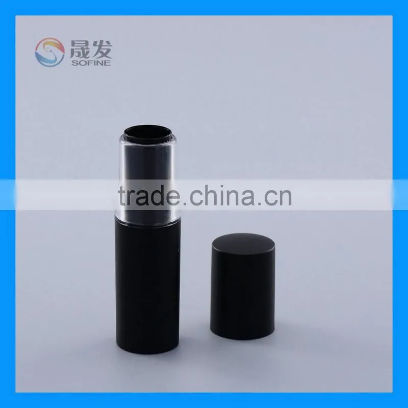 Lipstick Tube skin Care Black make up cosmetics tube