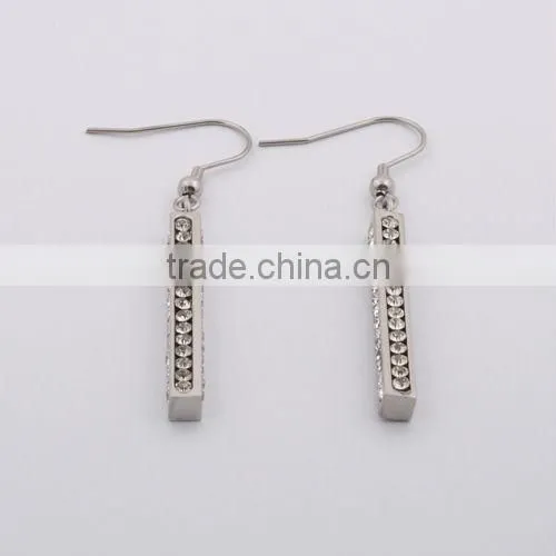 Stainless Steel Gold Hoop Earrings(RE10040)
