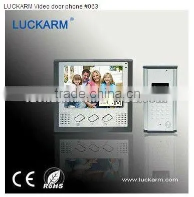 competition video door phone with 7 inch color tft lcd,energy saving,intercom system