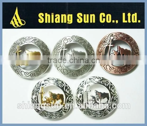 Top quality great material belt wholesale belt buckle logo colors