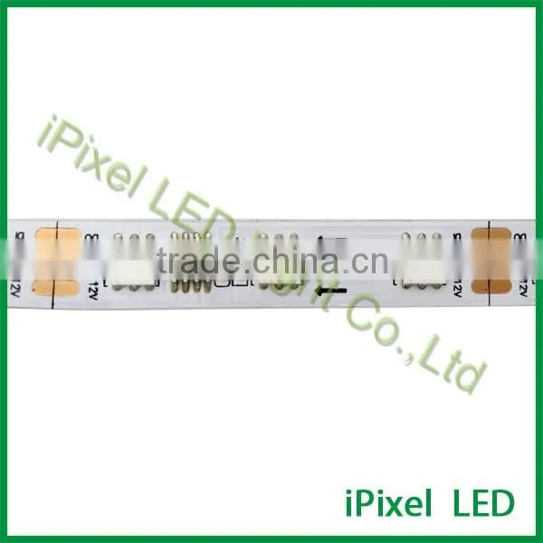 60 leds ws2811 high bright DC12v led strip warm white led strip spi