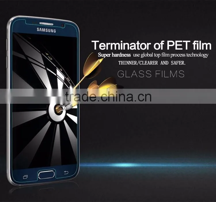 2015 Newest 3D Hot Curved Tempered Glass Screen Protector for Samsung Galaxy S6 Edge