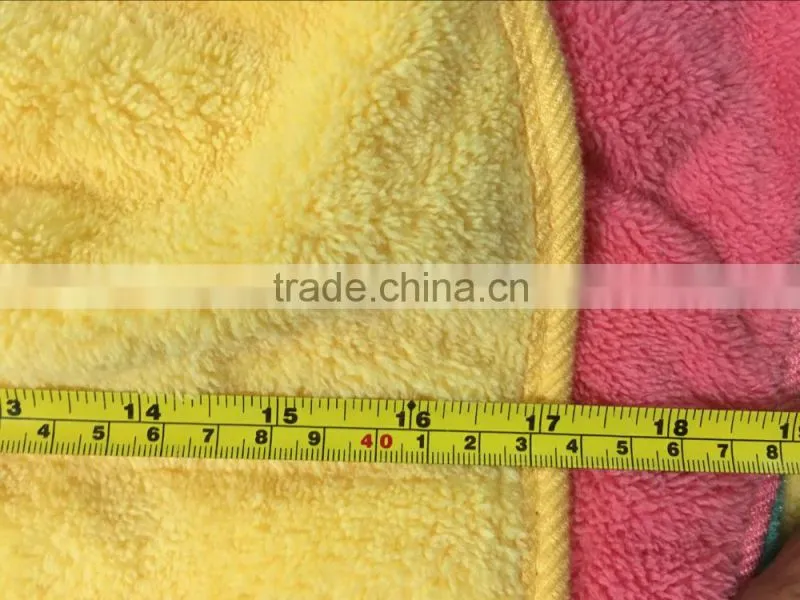 2016 Thick strong water absorption coral velvet softtextile hand towel for home