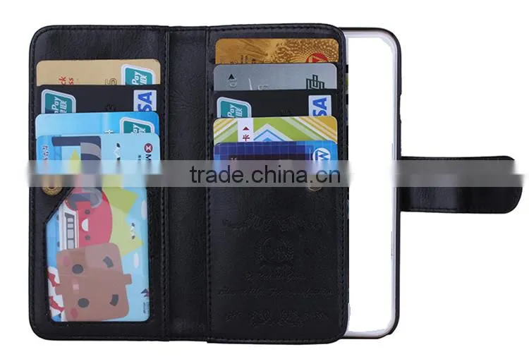 Factory Price PU Fur Magnetic Phone Case With Card Holder