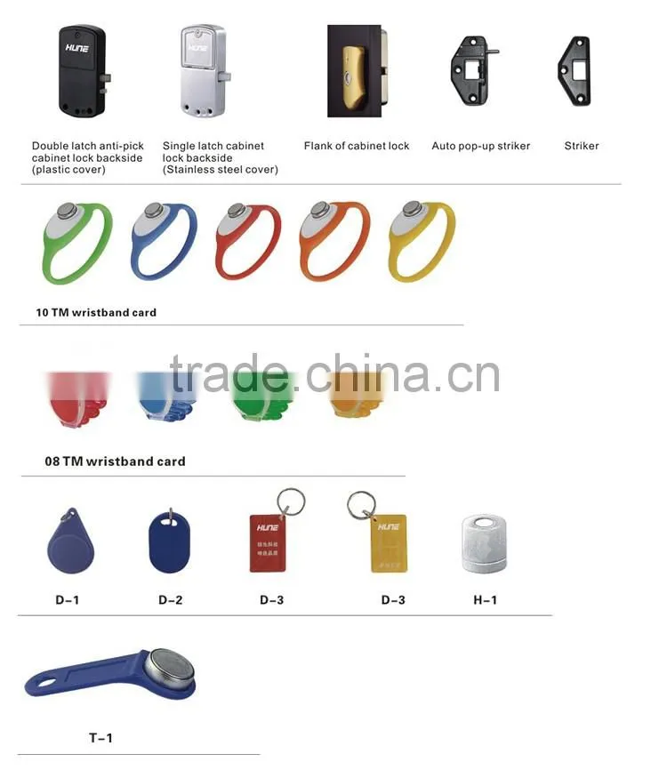 CE certificated electronic combination sauna lock with password keypad