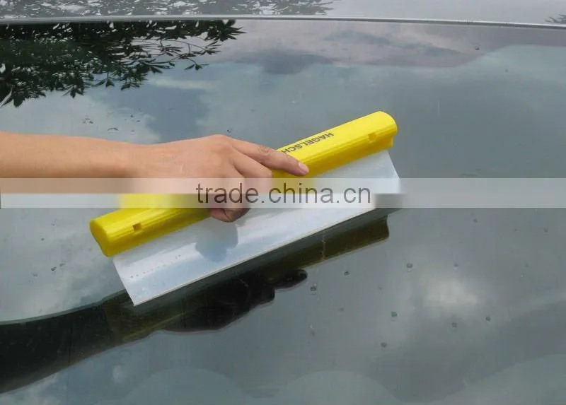 Mini car window squeegee, silicone water blade squeegee