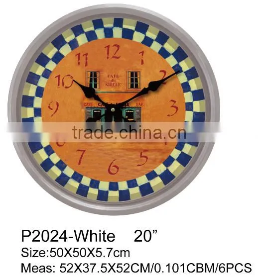 hotel decrator fashion large plastic clock