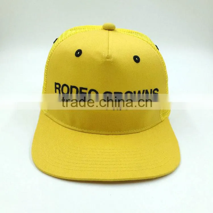 Factory made custom cotton twill trucker hat
