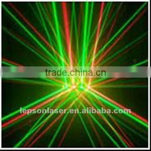 four heads 260mw green red laser light for professional stage