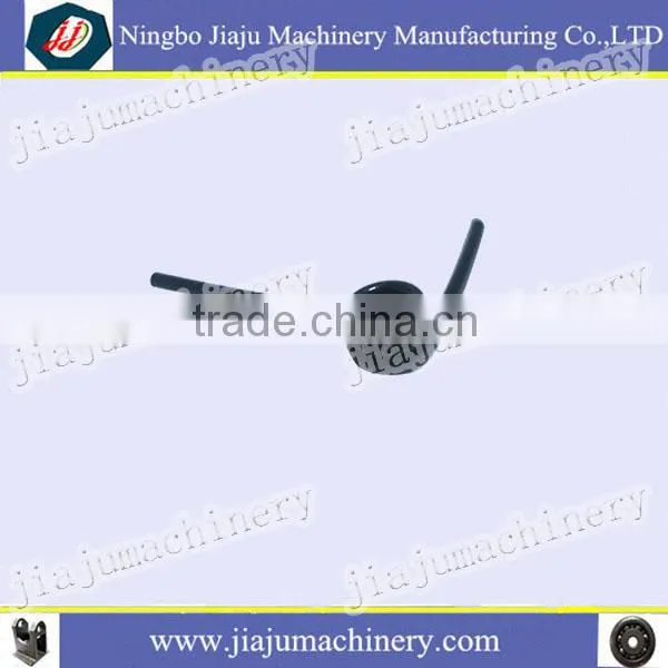 China torsion spring with high quality low price stainless steel and black oxidating surface