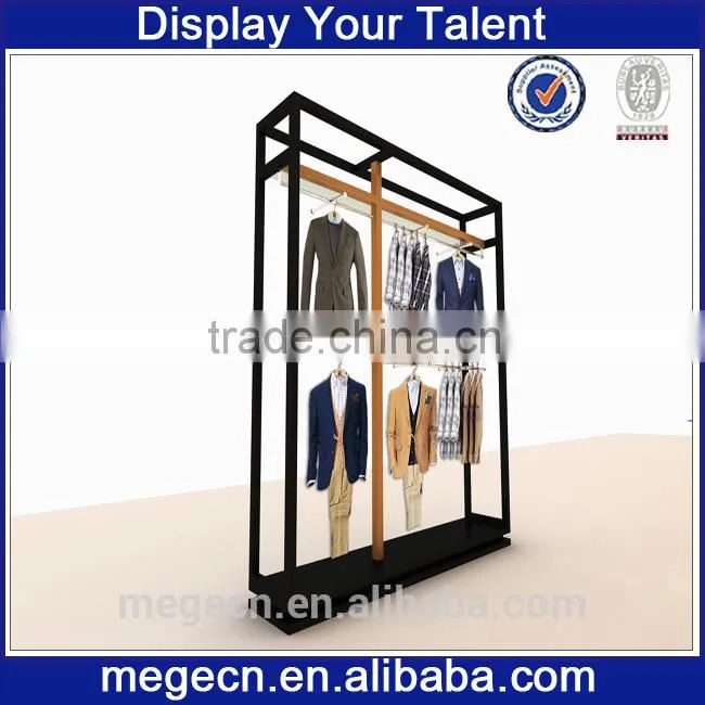 clothing store three layers decorative shelves, display units