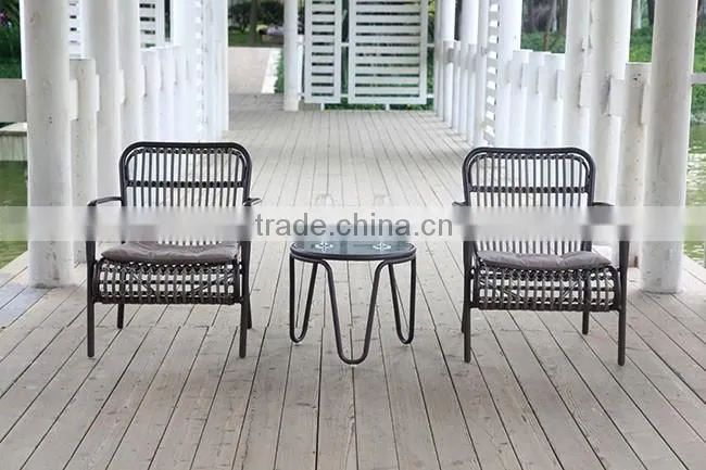 Italian PE wicker patio furniture