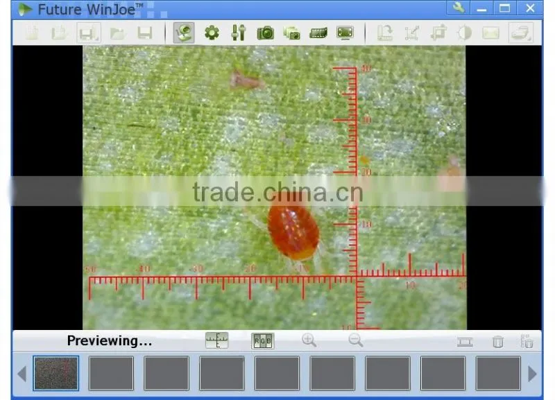 Patent MDA2000R portable digital microscope with reticle measurement function for household and hobby tool