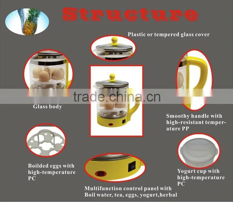 2014 New design multifunction kettle