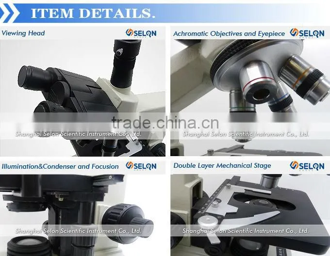 SELON SE-XSZ-107SM MICROSCOPE , FOCUSING COAXIAL COARSE , FINE ADJUST