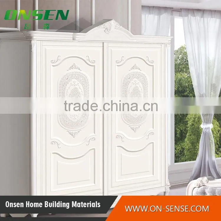 Hot sell 2016 new products bedroom wooden wardrobe door designs from china