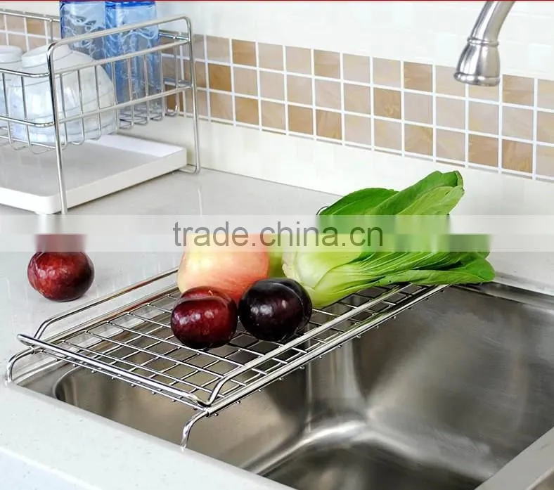 kitchen accessory wire rack fine mesh stainless steel baskets