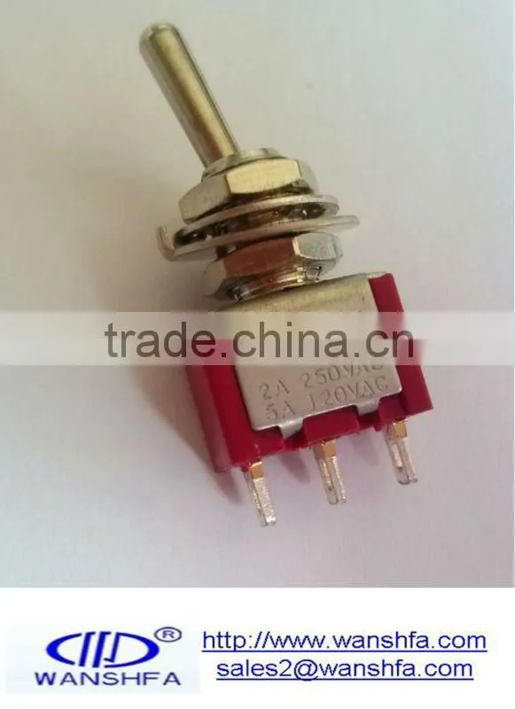 DC AC power circuit toggle switch