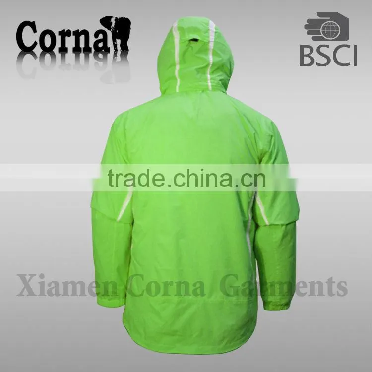 Men functional plus size colorful 3 in 1 snow jacket suits