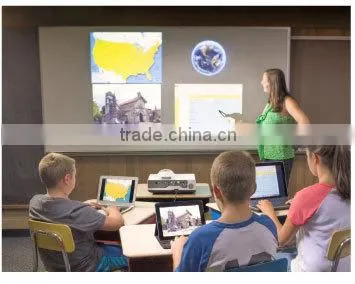 FLYIN Perfect School Classroom Education Projector 1080p 3D Led Short Throw Projector Mini data show Holographic Projector