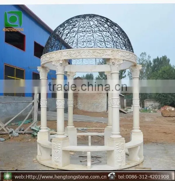 High Quality Marble Stone Pergola