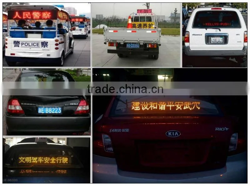2014 new double side mini led clock display
