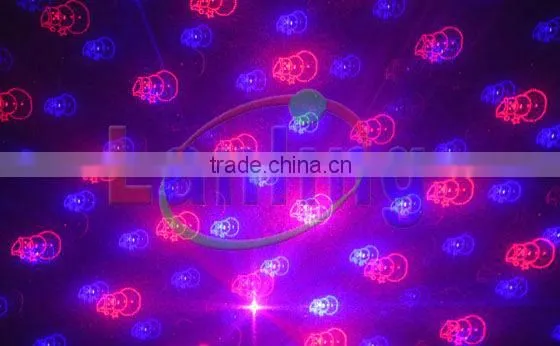200mW RB 8 gobos Mini Laser Light