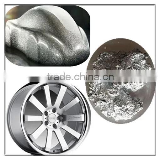 High-leafing aluminum paste for car