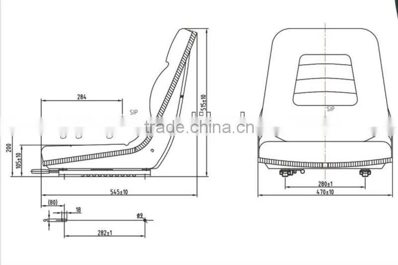Wheelchair Electronic Auto scooter seat