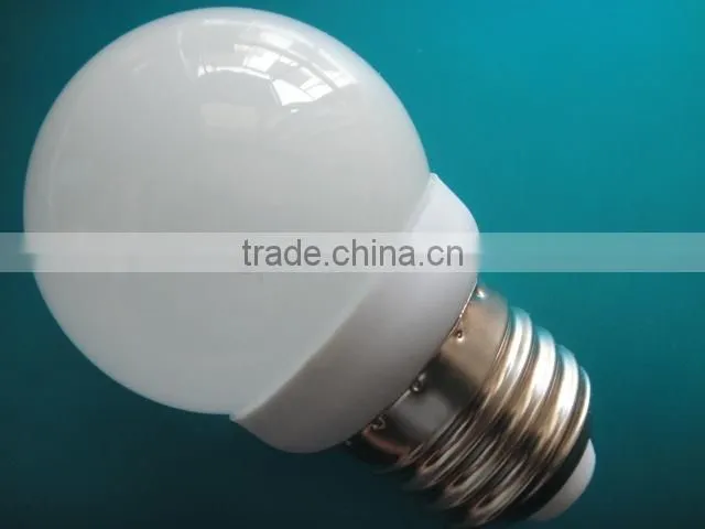 Globe Shape 1W/3W G45 LED color Bulb