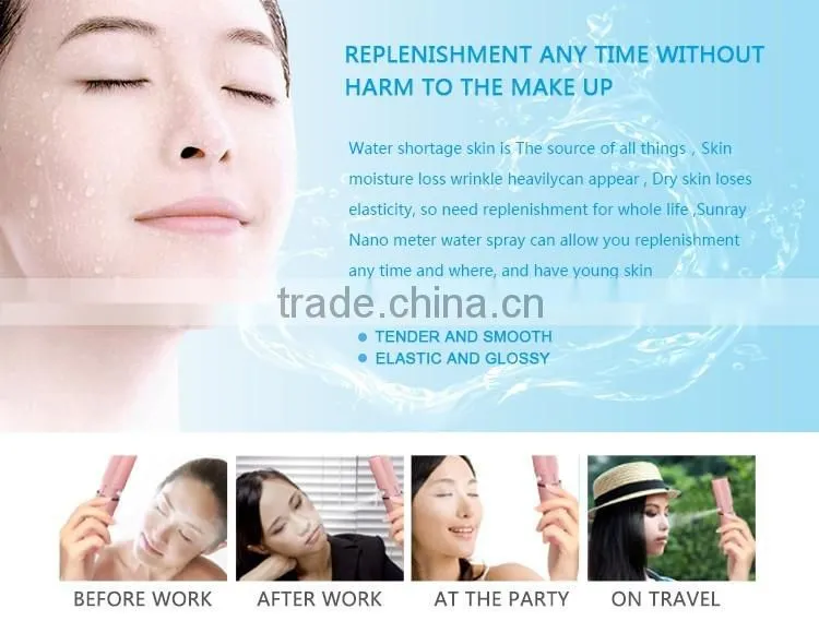 Christmas gift economic home use electronic portable facial Care Mist nano spray