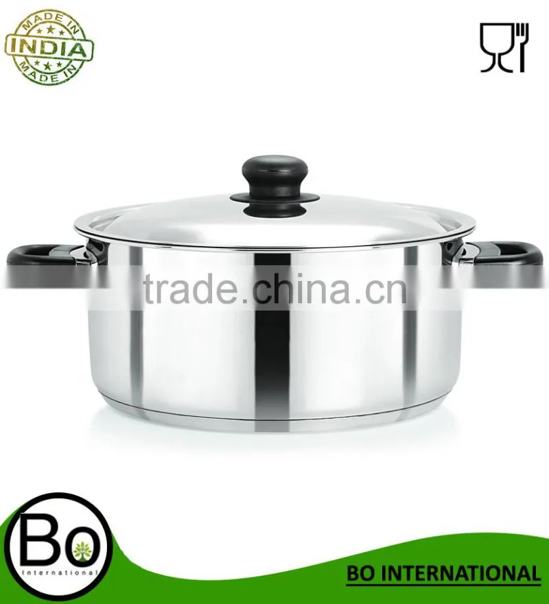 Stainless Steel Induction Cookware Casserole With Lid