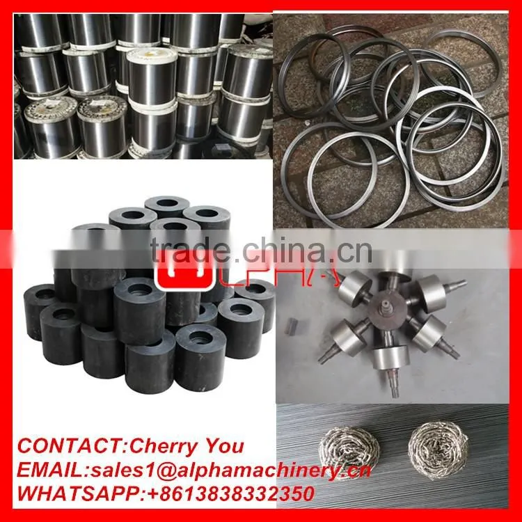 Scourer machine/ machine stainless steel scourer/ mesh scourer machine
