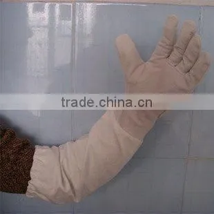Most popular best high quality sheepskin bee gloves