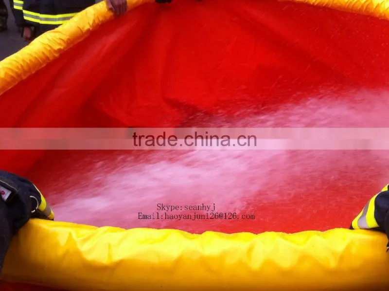 Foldable soft pvc plastic rainwater tanker