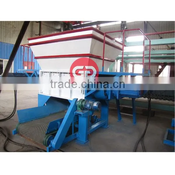 Widely used complete models double shaft home wood shredder