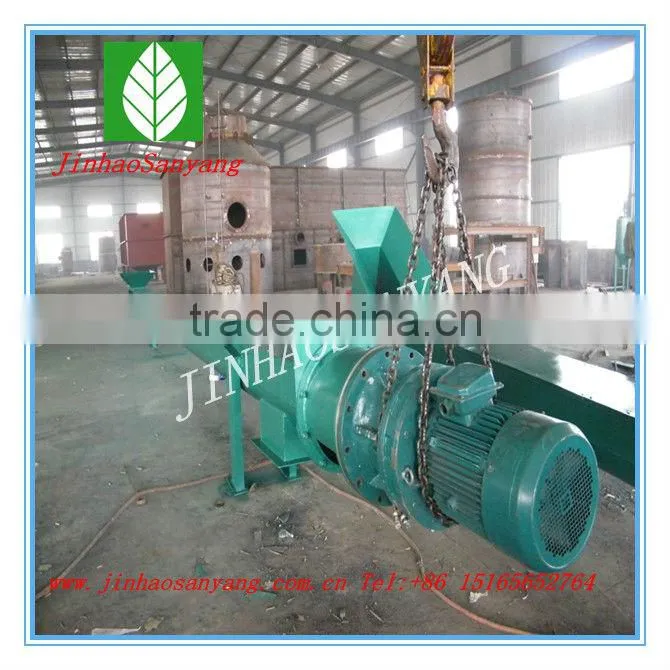 Pipe type screw conveyor machine for material conveying use