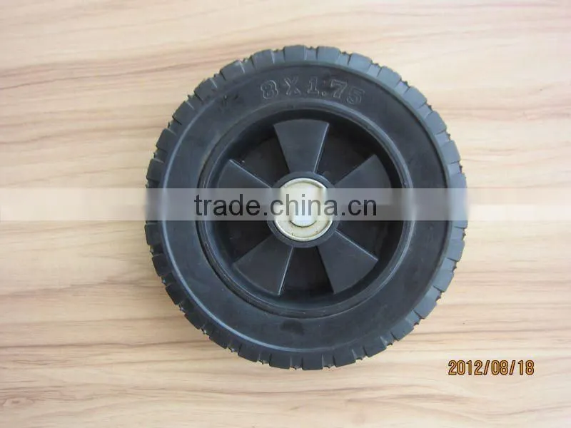 8x1.75 semi pneumatic wheel