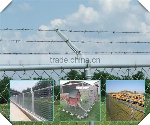 high quality galvanized chain link fence for sale / garden fence chain link fence for sale