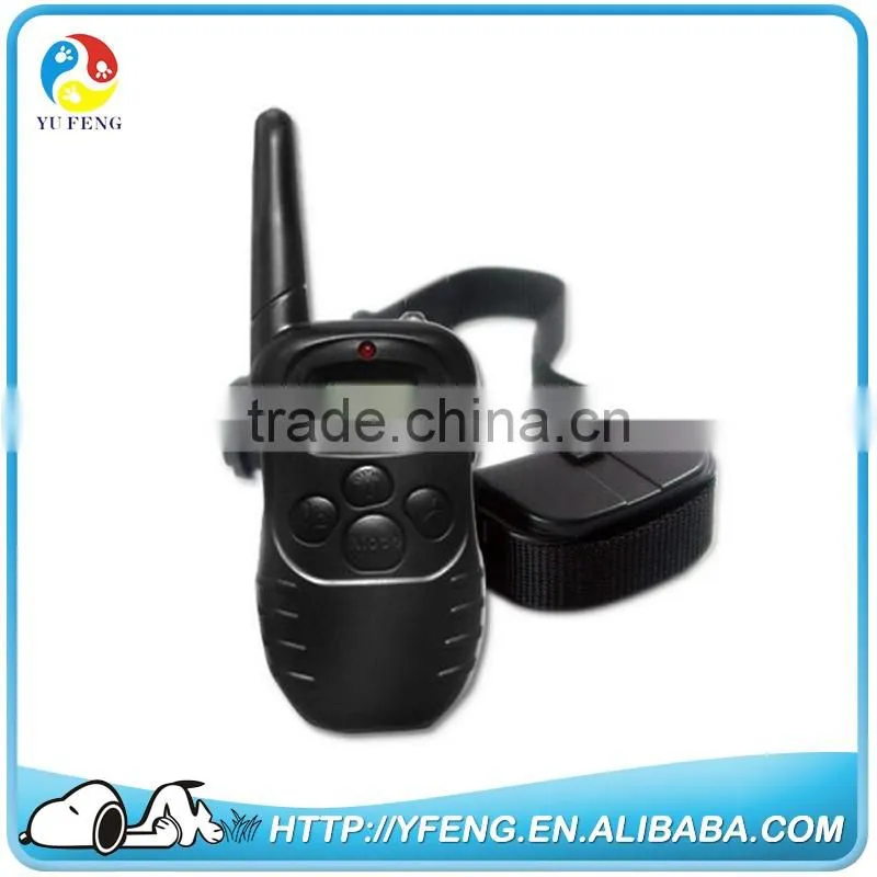 Remote control Waterproof LCD Electronic Shock Remote Dog Collar Electric Pet training collar Pet Trainer with Belt