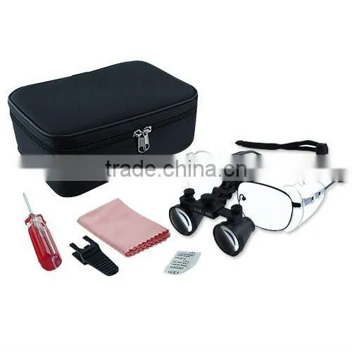 2.5x Titanium Frame Galilean Style Magnify Dental Loupes Surgical Medical 420mm Dentistry Binocular