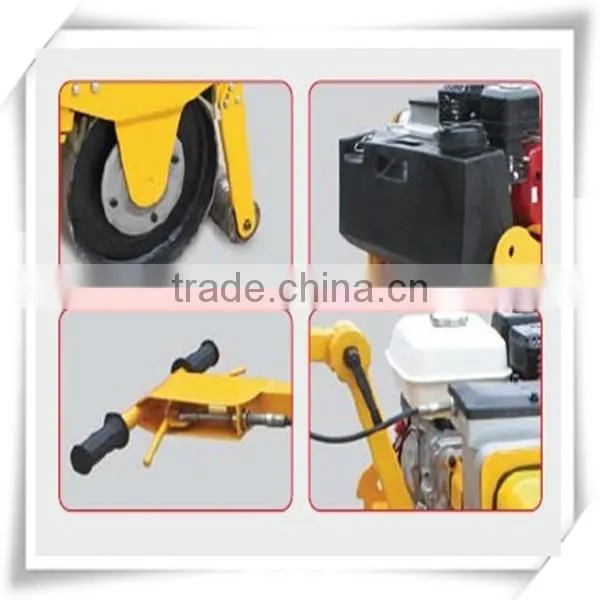 China double drum compactor vibratory roller machine YLJ600A with CE