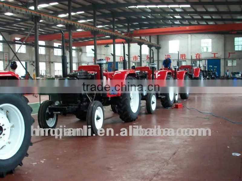four wheel tractor with tractor trailer