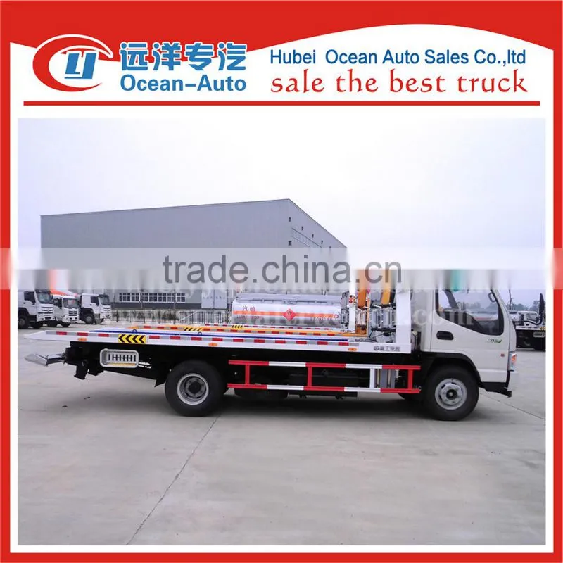 JAC new heavy duty truck 4TON road wrecker tow trucks for sale